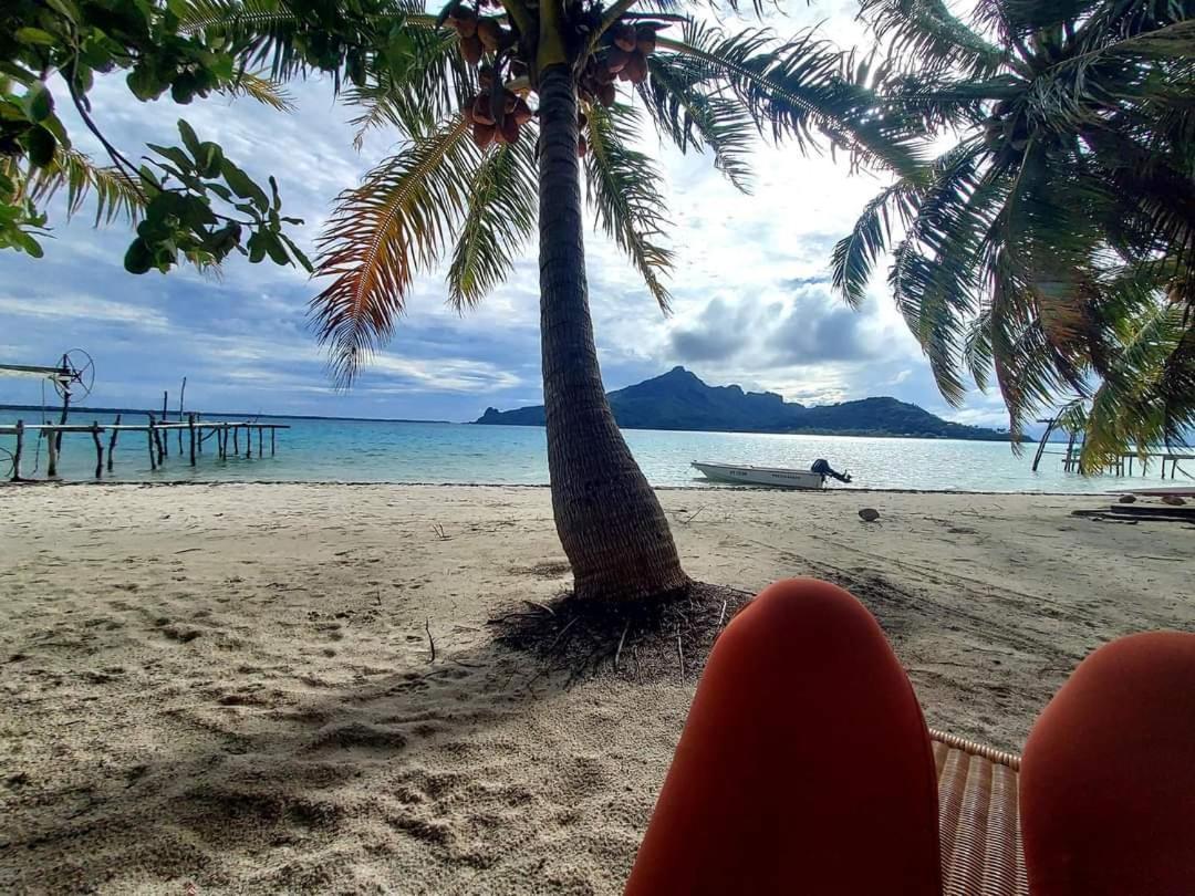Poemanahere Island Camping A Maupiti Te-Fare-Arii Екстериор снимка