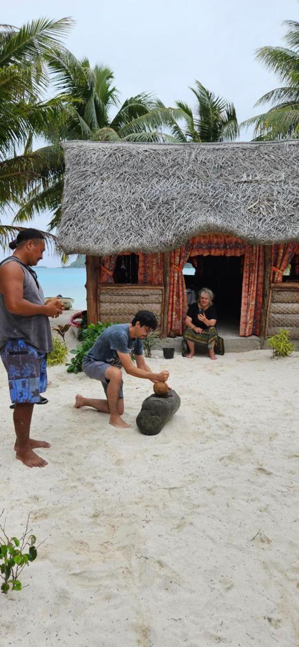Poemanahere Island Camping A Maupiti Te-Fare-Arii Екстериор снимка