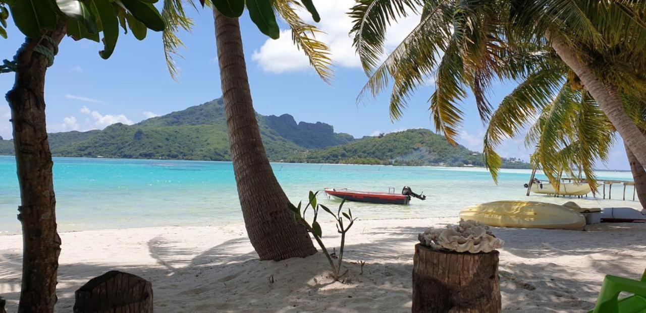 Poemanahere Island Camping A Maupiti Te-Fare-Arii Екстериор снимка
