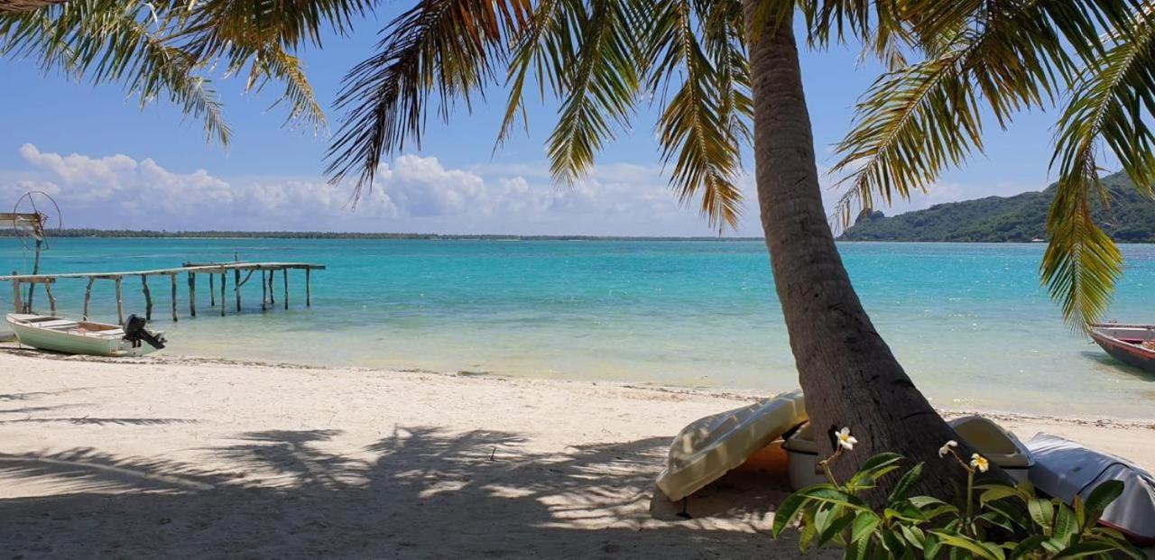 Poemanahere Island Camping A Maupiti Te-Fare-Arii Екстериор снимка